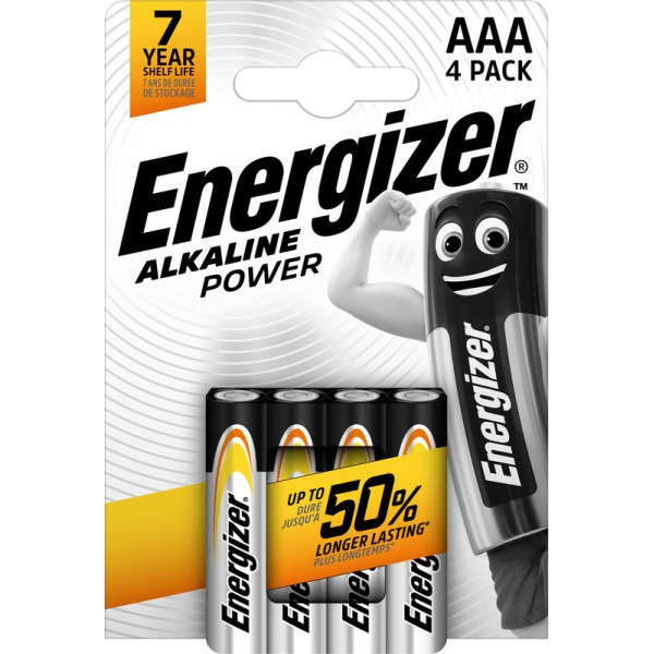 Energizer mikrobaterky 4ks AAA/4 LR03/4
