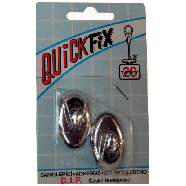 Háčiky samolepiace 2ks QUICKFIX