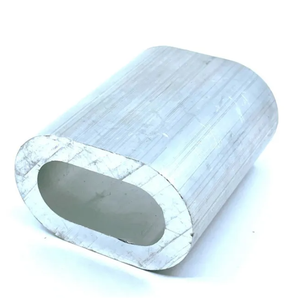 Hliníková objímka lanka 2x7 mm