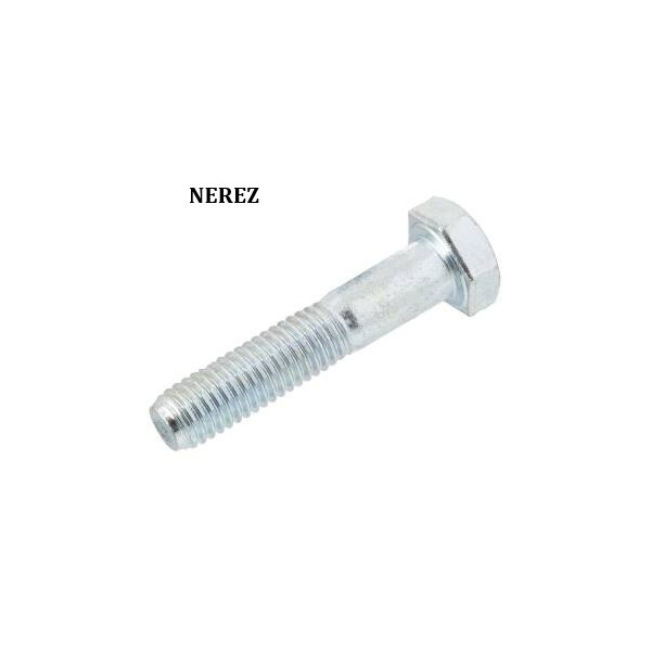 Skrutka 16x80 DIN 931 Nerez A2