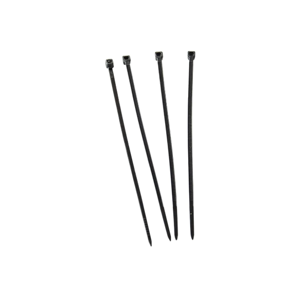 Pásky viazacie čierne 135x2,5mm 100ks