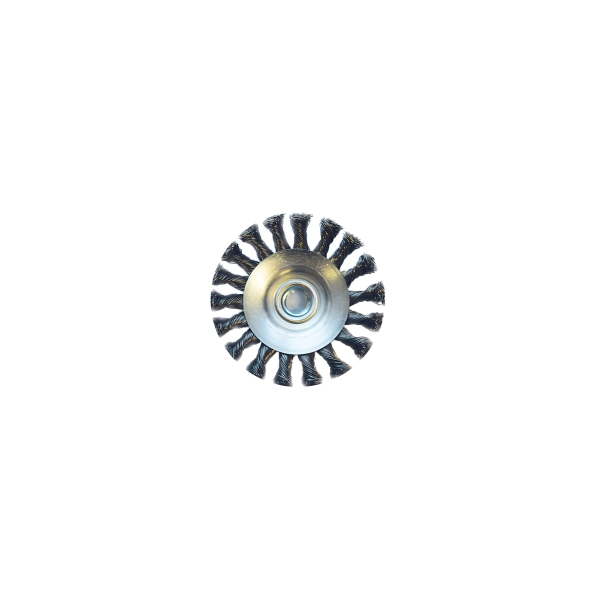 Kužeľová kefa vrkočová M14pr 100mm, drôt 0,50mm