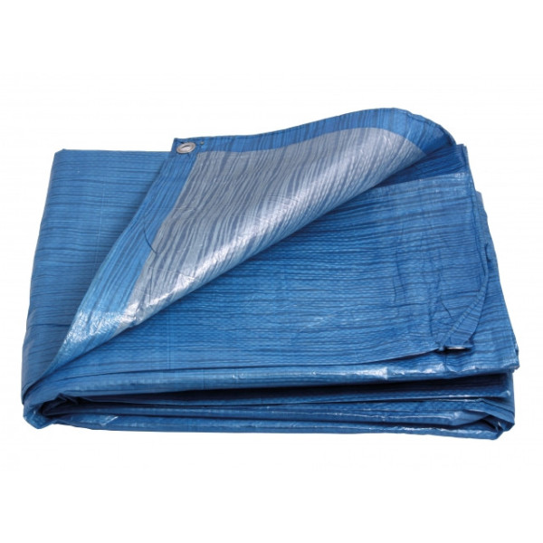 Plachta PE 5x8m, 70g/m modrá